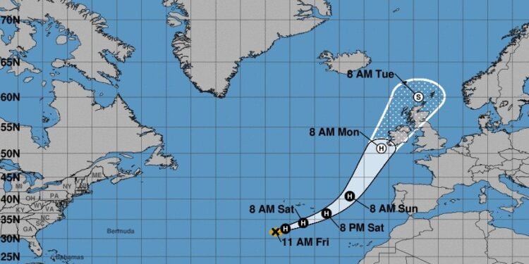 Ophelia May Become Ireland's Strongest Storm Since 1961 Ophelia May Become Ireland’s Strongest Storm Since 1961