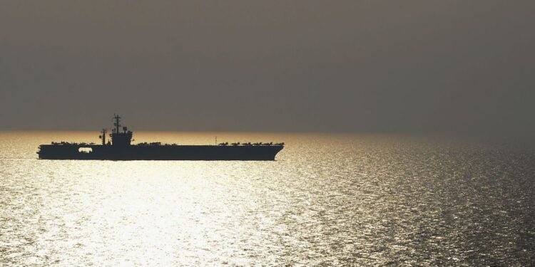 U.S. Has Three Carriers in West Pacific for First Time Since ’07