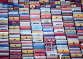 A Sea Of Shipping Containers