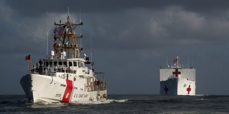 Hospital Ship USNS Comfort Arrives in Puerto Rico usns comfort puerto rico
