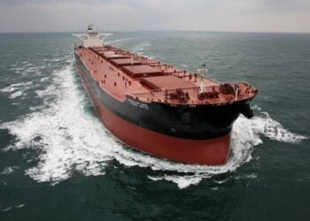 very large ore carrier