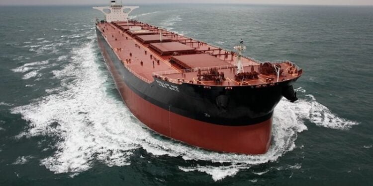 very large ore carrier