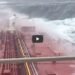 WATCH: Tanker Caught in Hurricane Ophelia Off Ireland