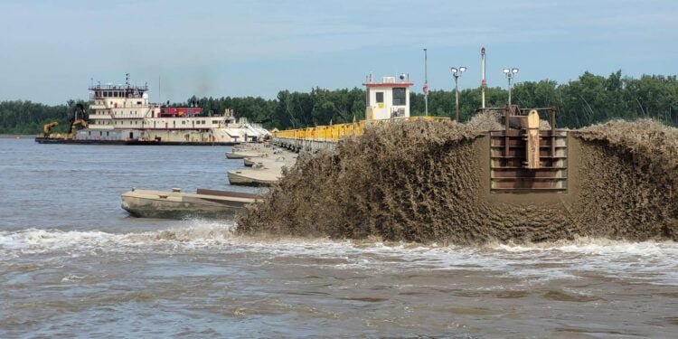 Keep it Moving: Corps Dredges Log Record Seasons to Combat Drought Impact