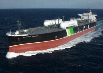 Second LPG Dual-Fuel VLGC for Astomos Named Lantana Planet