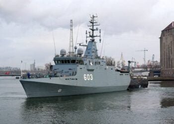 Remontowa Delivers Mine Destroyer to Polish Navy