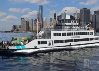 New Hybrid-electric Ferry Being Built for New York City