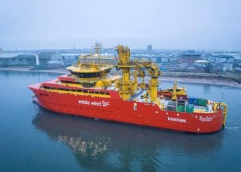 New Service Operation Vessel Arrives at Seagreen Wind Farm Base in Scotland