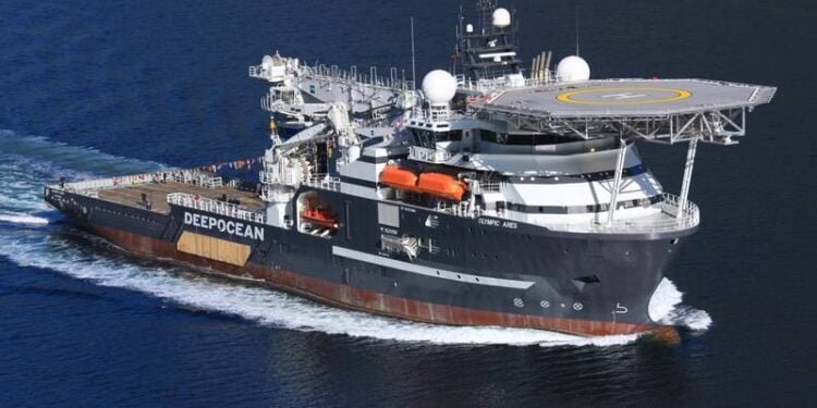 DeepOcean's Fleet Gets a Boost with Olympic Ares Vessel Charter