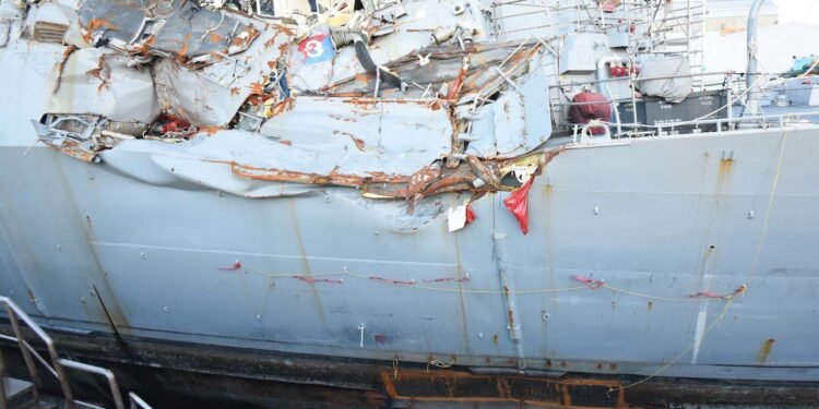 USS Fitzgerald Headed to Ingalls Shipbuilding in Pascagoula for Repairs