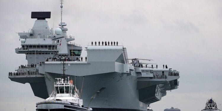 PHOTOS: UK’s Biggest Warship HMS Queen Elizabeth Sails Into Portsmouth