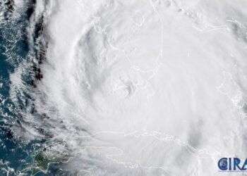 hurricane irma landfall satellite