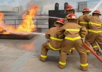 USS Indiana Takes Gold at Resolve's 18th Damage Control Olympics