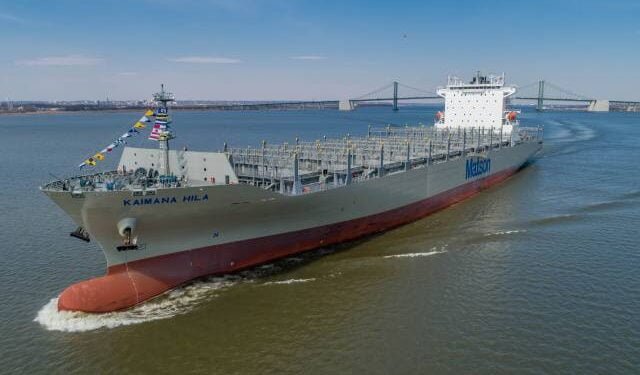 Matson Exercises Option for Dual-fuel ME-GI Retrofit