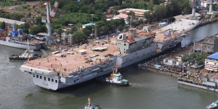 INS vikrant launch