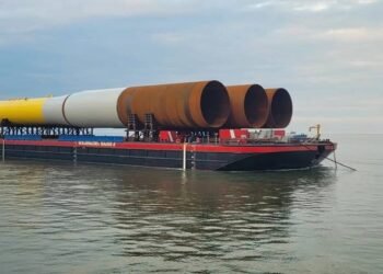 Wagenborg to Transport 107 Foundations for Ørsted's Offshore Wind Farms