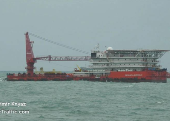 Perdana to Supply Accommodation Work Barge to Petronas Carigali