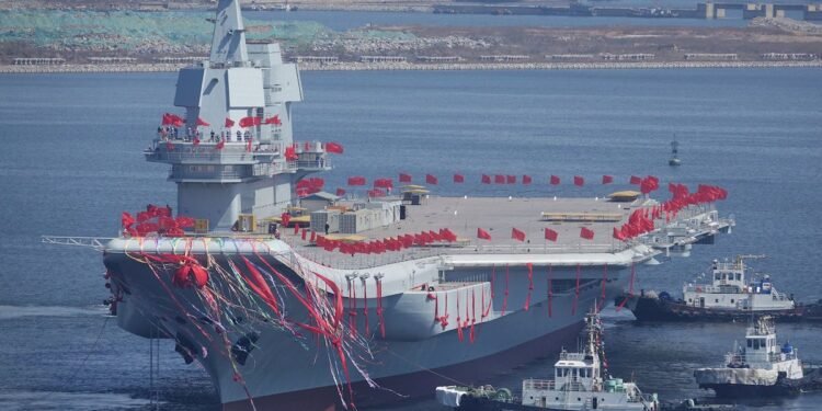 china home-built aircraft carrier