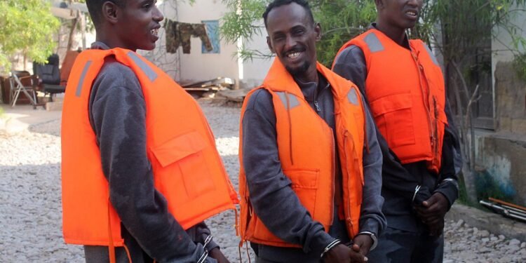 Chinese Navy Hands Over Three Pirates to Somali Authorities