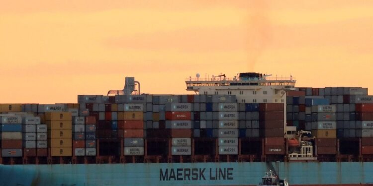 maersk line containership