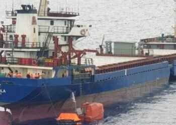 Video: Cargo Ship Damaged in Collision off Greece