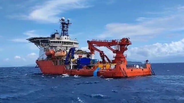 Oil Siphoning Operation Begins for Wreck of the Princess Empress