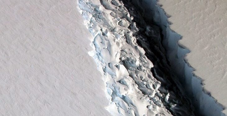 A Giant Iceberg the Size of Delaware is About to Break Off Antarctica