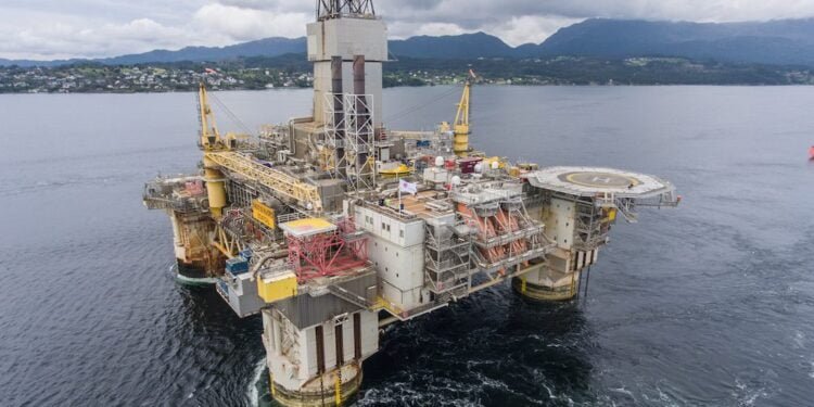 njord a offshore platform