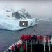 Watch: Skillful Navigation Between a Rock and an Iceberg in Antarctica