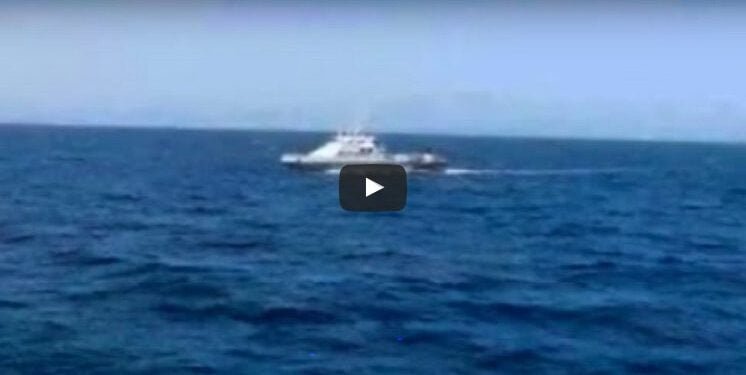 WATCH: Video Shows U.S. Navy Vessel Fire Warning Shots at Iranian Vessel