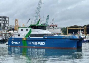 Hybrid Crew Transfer Vessel WINDEA ONE Joins Orsted's North Sea Wind Farm Fleet