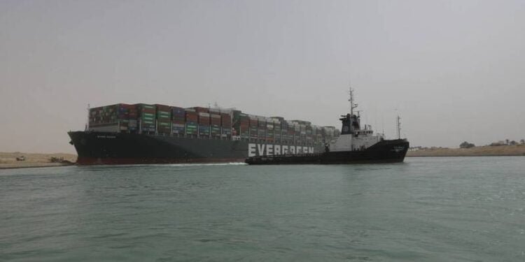 Maersk Sues Evergreen Over Suez Canal Blockage