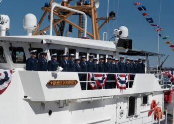 US Coast Guard Cutter Warren Deyampert Commissioned