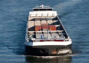 container barge europe