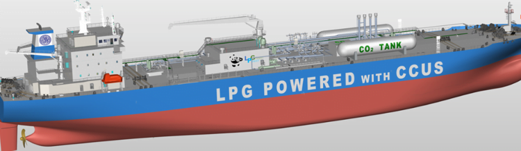 Approval in Principle Granted for VLGC with Carbon Capture