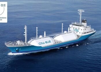 Mitsubishi Shipbuilding Launches Liquefied CO2 Carrier Demonstrator Ship
