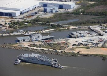 Austal USA Launches EPF14 and LCS 36
