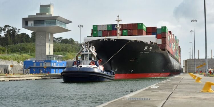 Panama Canal tugboat