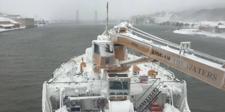 U.S. Coast Guard Kicks Off Great Lakes Ice-Breaking Operation