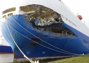 city of rotterdam ship collision