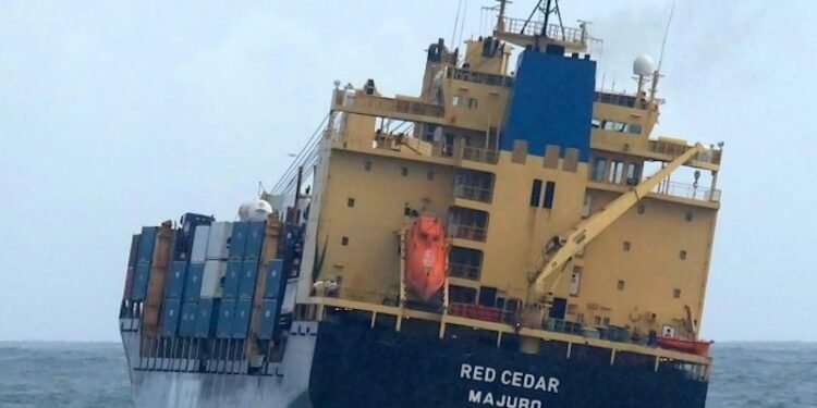 Fifteen Containers Lost from Cargo Ship in North Sea