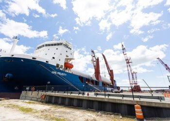 Tower Sections for Vineyard Wind I Offshore Wind Project Arrive in U.S.
