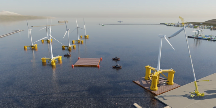 Crowley Invests in Tugdock's Floating Dry Dock Platform to Boost U.S. Floating Offshore Wind