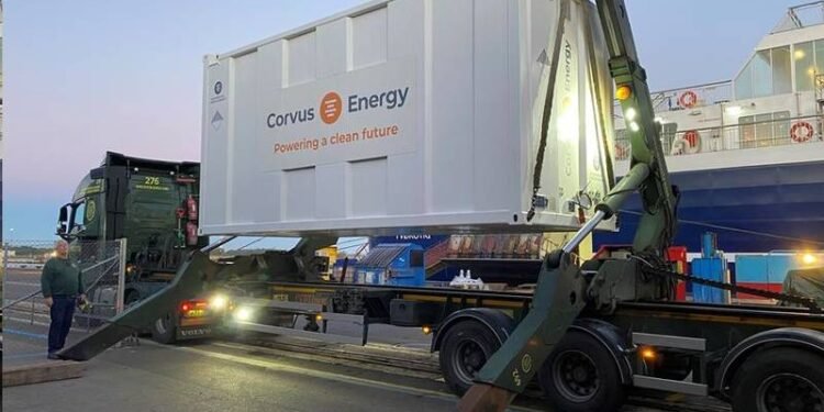 Corvus Containerized Battery Room Gains DNV Type Approval