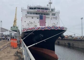 Naming Ceremony Held for SUNY Maritime Training Ship Empire State