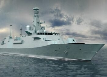 Type 26 Global Combat Ship mock up