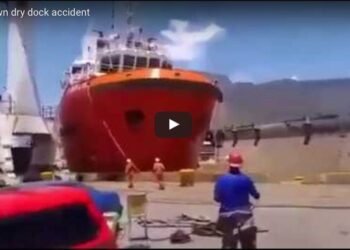 WATCH: Cape Town Dry Dock Accident… Caught on Tape
