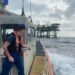 U.S. Coast Guard Saves Three Boaters Stranded on Offshore Oil Platform