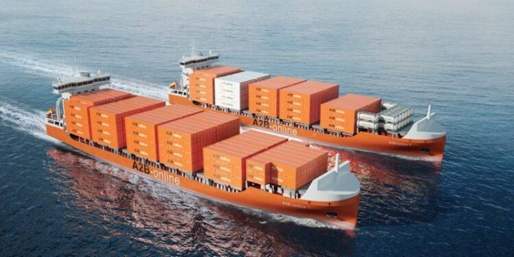 A2B-online Orders Two 'Green' Containerships A2B-online Orders Two 'Green' Containerships