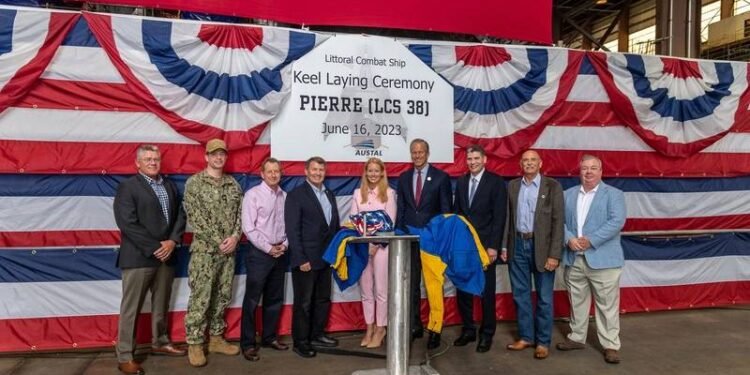 Keel Laid for Future USS Pierre (LCS 38)